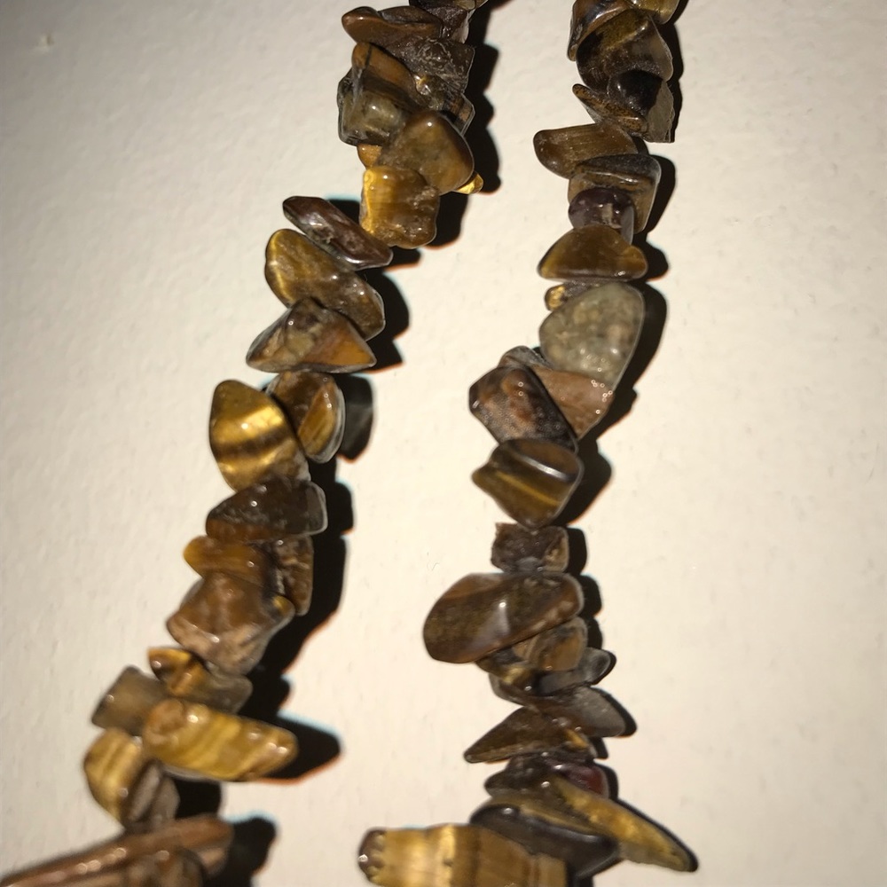 Tiger’s eye crystal necklace